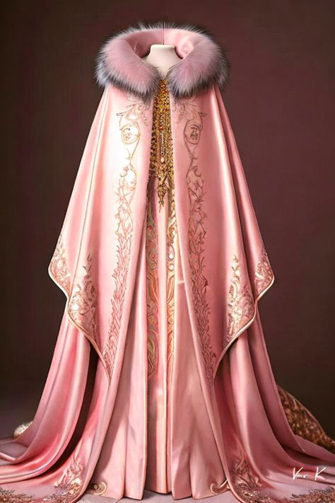 Medieval Gowns Royals, Winter Outfits Aesthetic Vintage, Queen Outfits Royal Medieval, Medieval Dress Royal, Queen Outfits Royal, Royal Robes, Royal Cape, Royal Costume, Queen Outfits