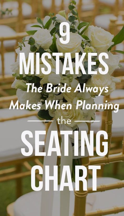 Make the process less stressful by avoiding these seven mistakes. #wedding #weddings #weddingplanning #weddingideas #bride #groom #weddingreception #engagement #weddingphotography Table Seating Chart, Wedding Table Seating, Wedding Planning Guide, Seating Plan Wedding, Wedding Planning Checklist, Wedding Preparation, Planning Guide, Wedding Checklist, Seating Chart Wedding