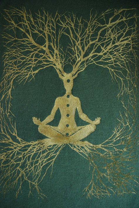 Yoga Meditation, Sacred Geometry, Buddhism, Yoga Kunst, Arte Inspo, Yoga Pose, Spiritual Art, Guided Meditation, A Tree