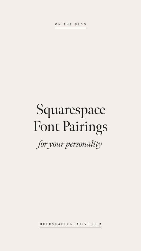 Chic Font Pairings, Ivy Presto Font, Font Pairings Squarespace, Playful Font Pairings, Squarespace Script Fonts, Best Squarespace Font Pairings, Squarespace Fonts Pairings, Squarespace Font Combinations, Font Pairings For Website