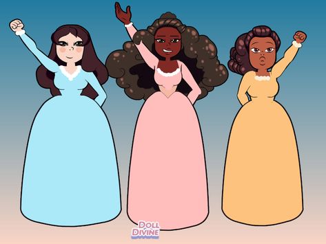 in Gemsona maker! Gemsona Maker, The Schuyler Sisters, Schuyler Sisters, Disney Princess, Disney Characters, Disney, Fictional Characters, Quick Saves