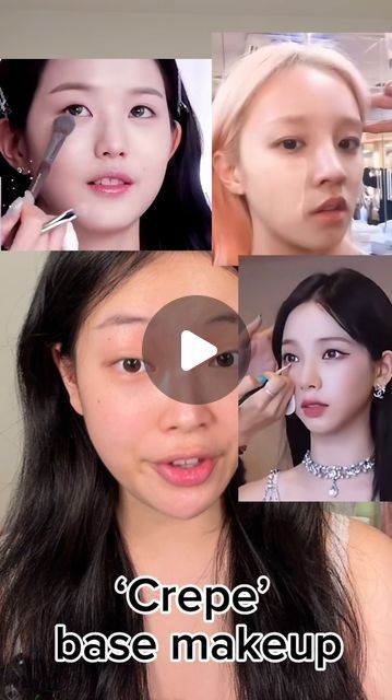 lyh on Instagram: "how to get the absolute perfect base makeup that lasts all day like all the kpop idols! #glassskin #foundationroutine #glowymakeup #koreanmakeup #kpopmakeup" Perfect Base Makeup, Foundation Routine, New Year's Makeup, Base Makeup, How To Apply Foundation, Glowy Makeup, March 17, Glass Skin, Makeup Base