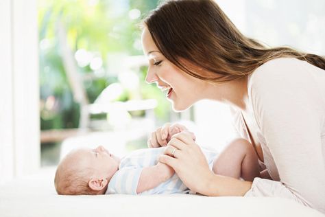 mother playing with baby on changing table Communication Development, Baby Talk, Language Development, Baby Development, Baby Learning, Child Life, Baby Safe, Baby Boy Names, Baby Hacks