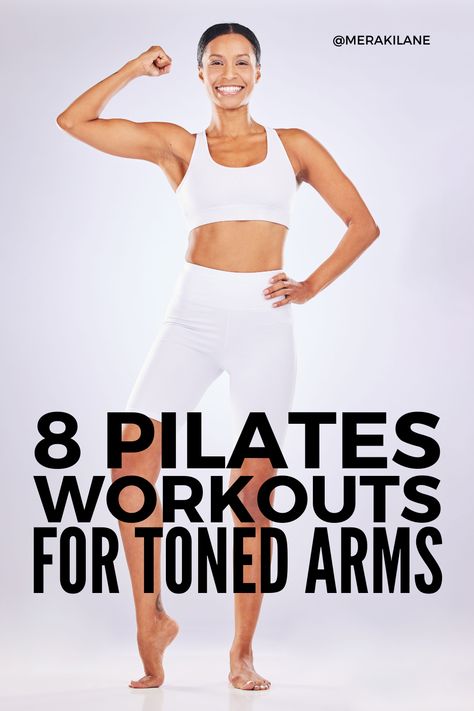 8 Pilates Arm Workouts to Tone Your Arms Pilates Workout Arms, Slim Arm Workout Women, Arm Toning Exercises For Women, Pilates Arm Workout, Pilates Arms, Toned Arms Workout, Workouts To Tone, Arm Toning Exercises, Tone Arms Workout