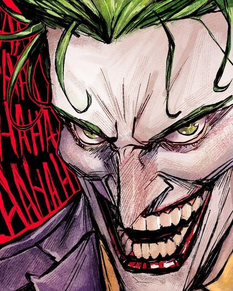 Joker Fan Art, Joker Sketch, Joker Drawings, Joker Comic, Joker Artwork, Batman Stuff, Batman Poster, Comic Villains, Univers Dc