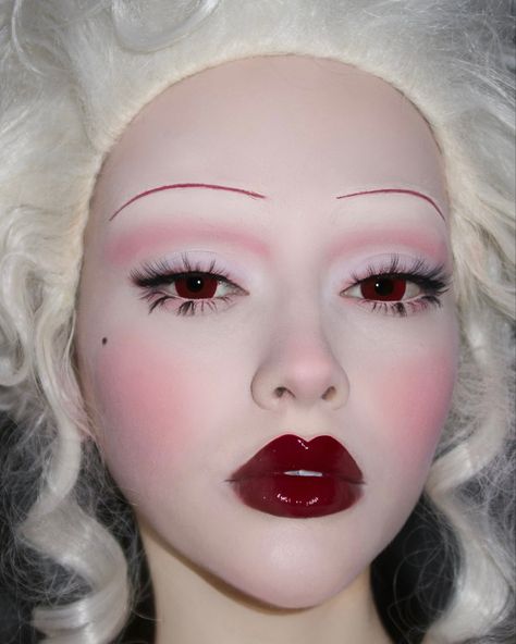 Doll Make Up, 90s Grunge, Drag Make-up, Drag Makeup, Swag Makeup, Doll Makeup, Clown Makeup, Eye Makeup Art, Editorial Makeup