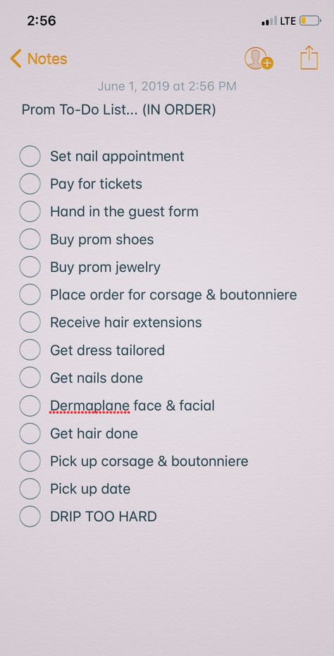 Prom List Things To Do To Get, How To Become Prom Queen, Prom Glow Up Checklist, After Prom Outfit Ideas Party, Prom Dress Website, Homecoming To Do List, Prom Stuff Ideas, Prom On A Budget, Prom After Party Outfit Ideas