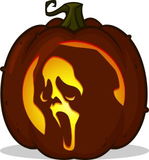 Pumpkins Carving Ideas Scary, Pumpkin Carving Zombie, Pumpkin Carving Ideas Scary Movies, Cool Punkin Carving Ideas, Pumpkin Carving Ideas Scream Face, Scream Punkin Carving, Pumpkin Carving Scream Face, Ghostface Carved Pumpkin, Ghostface Pumpkin Stencil