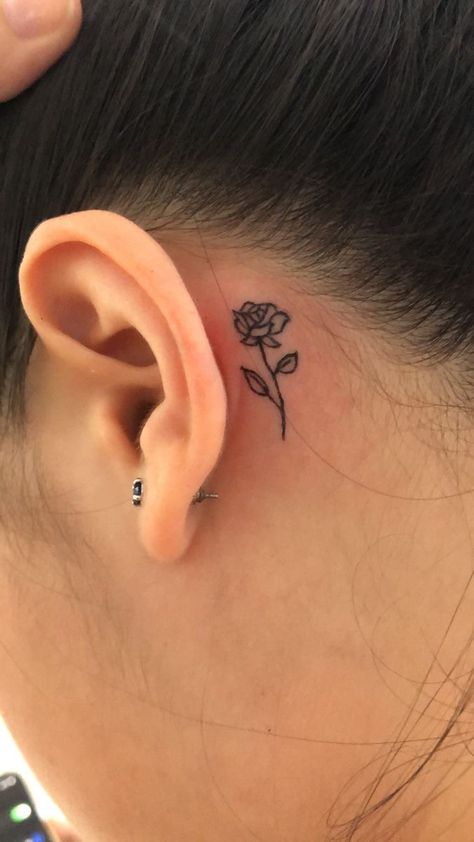 The Ear, Rose Tattoo, A Tattoo, Tattoos, Design