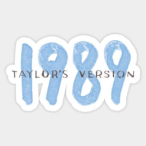 A nostalgic sticker of a 1989 TV. Perfect for anyone who loves the 80s! #80s #nostalgia #tv . #1989_Font_Taylor_Swift #1989_Taylor_Swift_Aesthetic_Stickers #Ts_Sticker #Aesthetic_Stickers_Taylor_Swift 1989 Taylor Swift Aesthetic Stickers, Aesthetic Stickers Taylor Swift, 1989 Stickers Taylor Swift, Taylor Swift Stickers 1989, Stickers Aesthetic Taylor Swift, Stickers Aesthetic Vintage, Swiftie Sticker, Sewing Aesthetic, Cowboy Like Me