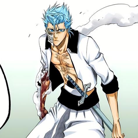 Grimmjow Manga Color, Grimmjow Pantera, Grimmjow Manga, Grimmjow Fanart, Grimmjow Icon, Grimmjow Bleach, David Leatherhoff, Scream Videos, Grimmjow Jaegerjaquez