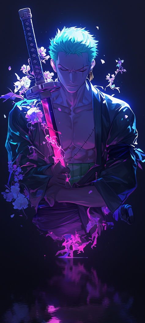 Aesthetic Luffy Wallpaper, One Piece Cyberpunk, One Piece Dark Wallpaper, One Piece Background Landscape, Joyboy One Piece, Anime Wallpaper For Laptop, Roronoa Zoro Wallpapers, Zoro One Piece Wallpapers, Zoro Wallpapers