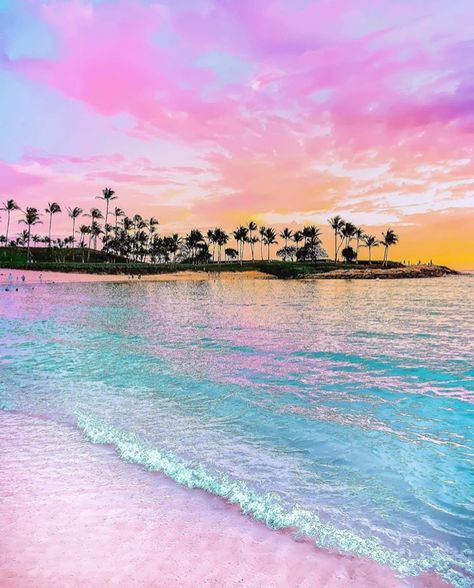 Hawaii on Instagram: “🌈 Sunset with the cotton candy color! 😍🥰🌴🔥💜🧡💛✨ ➖➖➖➖➖➖➖➖➖➖➖➖➖ ➢ Follow » @Visit.Hawaii ➖➖➖➖➖➖➖➖➖➖➖➖➖ ➢ Follow » @HawaiiTag ➖➖➖➖➖➖➖➖➖➖➖➖➖ ➢…” Beach Inspiration, Cotton Candy Colors, Cotton Candy Sky, Visit Hawaii, Australian Travel, Hawaii Life, Pretty Landscapes, Hawaii Luau, Amazing Sunsets