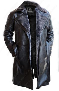 daf05496cc95315fc4c46c0a0b006f5f Blade Runner Jacket, Officer K, Gentleman Fashion, Mens Leather Coats, Leather Coats, Blade Runner 2049, Jackets Men Fashion, Cyberpunk Art, Ryan Gosling