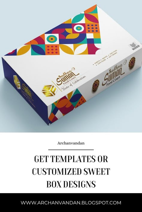 Indian Sweet Box Design template | Food Packaging Design concept | Archanvandan For contact, Call/WhatsApp: +91 9837262506 Visit www.archanvandan.blogspot.com for more Sweet Box Designs templates and Food packaging Concepts. Creating Best Traditions!🌸🌺 . . . . . . . Indian Sweet Box Design Packaging Ideas | Diwali Sweet Box Designs | Packaging for Wedding | Luxury Sweet Box Designs | Arabic Sweet Box Design template | Creative Box Designs | Premium Food Packaging Designs | Archanvandan Indian Sweet Box Design, Sweet Box Design Ideas, Sweet Box Design Indian, Premium Food Packaging, Snack Box Packaging, Design Packaging Ideas, Text Art Typography, Box Design Templates, Sweet Box Design