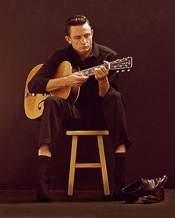 Johnny Cash | style icon Johnny Cash June Carter, June Carter, June Carter Cash, Johnny And June, Guitar Man, Tattoo Music, Country Musicians, Country Rock, Music Tattoos