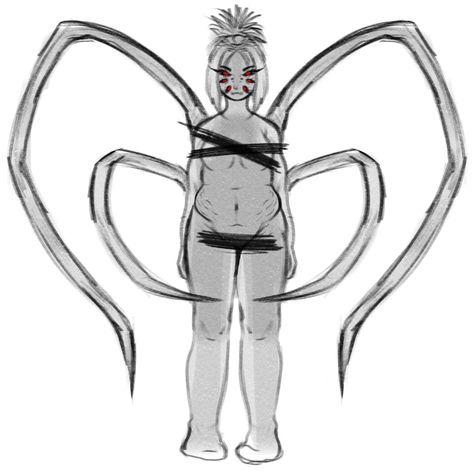 Spider Oc Design Monster, Spider Legs