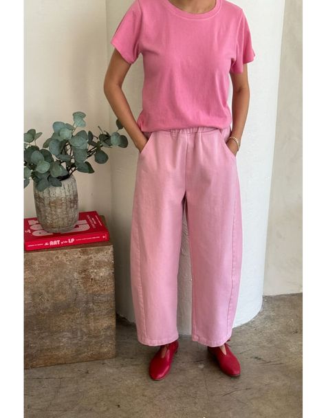 STC - Le Bon Shoppe | ARC PANTS - Pink Clothing And Shoes, Bag Accessories, Black And White, Pants, Pink, White, Clothes, Black, Trousers