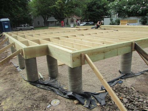 Different Types of House Foundations for Your Dream Home Pier And Beam Foundation, Foundation Design, Gemüseanbau In Kübeln, Different Types Of Houses, Short Series, Building Foundation, House Foundation, Home Addition, A Frame House