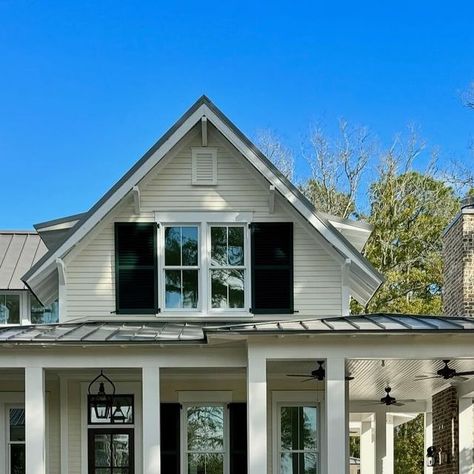 Moser Design Group on Instagram: "Some shots we captured of a recent build on Crane Island, Florida - an adaptation of the Sugarberry!   Swipe for a peek at the amazing details of the interior, including a beautiful kitchen.   Just a few tweaks from the original plan: the stairs were moved into a bump-out and the house was enlarged with porches and a revised master bedroom to fit the site on @craneislandfl   sugarberry cottage  crane island  coastal home  #architecture #coastaldesign #coastalarchitecture #sugarberry #coastalhomes #homedesign #homedesigninspiration #coastalhomeinspiration #sustainablearchitecture #newurbanism #residentialdesign #urbanplanning #coastalfloorplans #guestcottagedesign #southerncottage #coastalcottage #customhousedesign #coastallivinghouse #dreamhome #cottageins Coastal Floor Plans, Sugarberry Cottage Plans, Sugarberry Cottage, Coastal Architecture, New Urbanism, Southern Cottage, Cottage Inspiration, Home Architecture, Cottage Interior