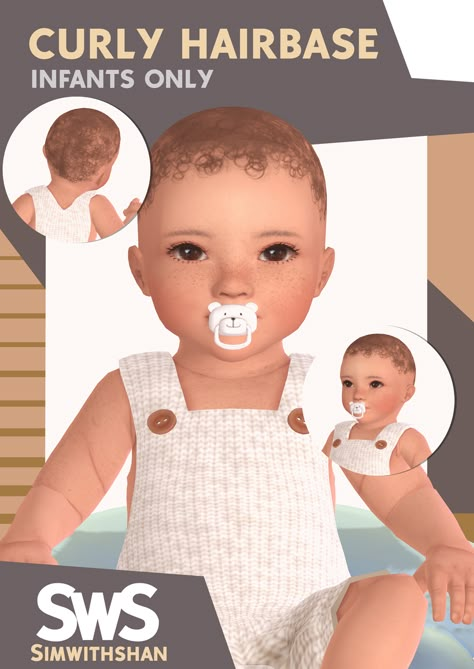 Infants Cc, Sims 4 Infant Cc, Sims 4 Infants, Hair Color Swatches, Four One Direction, Sims 4 Infant, Infant Hair, Sims Baby, Sims 4 Cc Kids Clothing