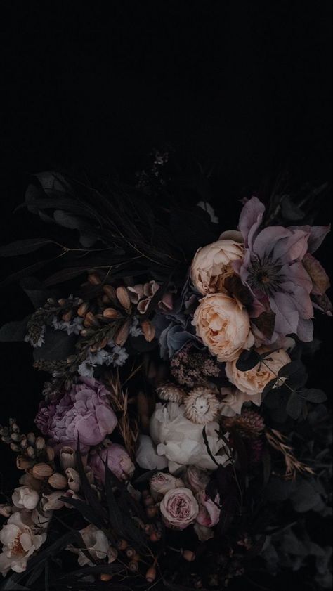 Cocoppa Wallpaper, Vintage Flowers Wallpaper, Witchy Wallpaper, Dark Flowers, Flower Background Wallpaper, Pretty Wallpapers Backgrounds, Dark Floral, Alter Ego, Flower Backgrounds