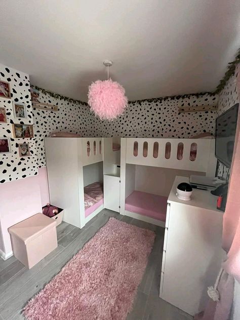 Wow 😍💫🌙

#quadsleeper #funkybunkbeds #bedroomdesign #interior #kids Bunk Beds, Bedroom Design, Bed