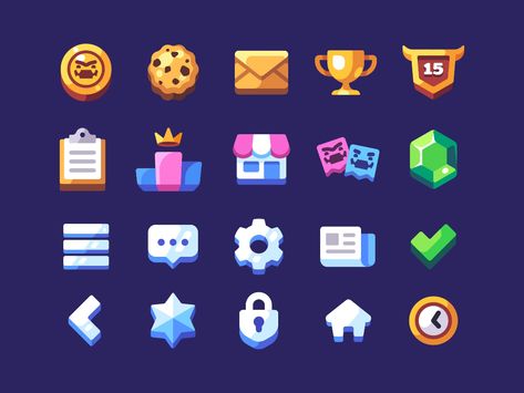 Yeti Rush icons designed by Ivan Dubovik. Connect with them on Dribbble; the global community for designers and creative professionals. Game Timer, Icon Ui, Icon Images, Art Test, Cricket Games, Game Icons, Time Icon, Game Gui, Ui Game