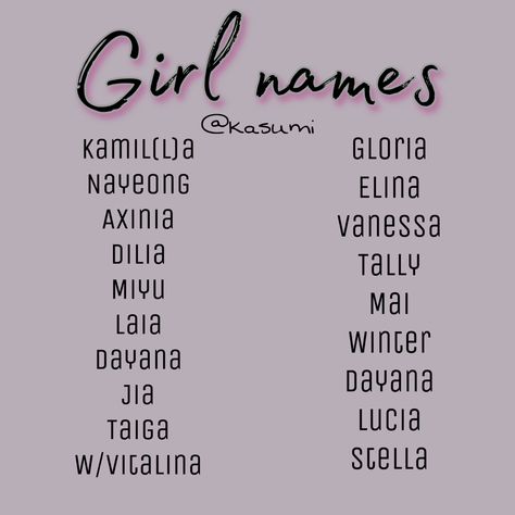 My heart love this names) #names #girl #rare #prettynames Pretty Names, Girl Names, Baby Names, Baby Love