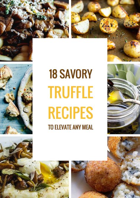 Truffle Paste Uses, Truffle Recipes Savory, Truffle Recipes Dessert, Fresh Black Truffle Recipe, Truffle Side Dishes, Truffle Appetizer Recipes, Truffle Salt Uses, Savory Truffle Recipes, Recipes With Truffle Salt