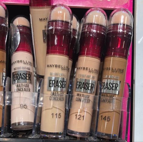 Essence Make Up, Maybelline Eraser, Maybelline Instant Age Rewind, Alat Makeup, Essence Makeup, Age Rewind, Makeup List, Makeup Needs, Fancy Makeup