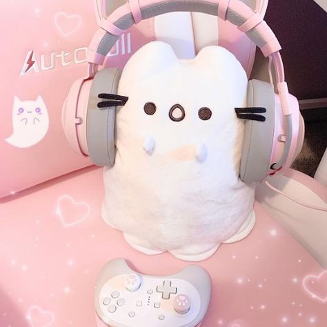 Widget Pink Aesthetic, Widget Pink, Kawaii Pfp, Pink Aesthetic, Love It, Headphones, Pink, Kawaii