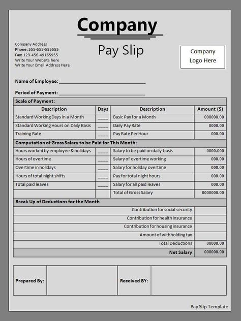 Pay Slip Template Payslip Template, Voucher Sample, Sage Accounting, Training Template, Invoice Format In Excel, Quotation Template, Payroll Checks, Payroll Template, Quotation Format