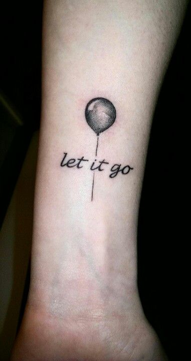 Let It Go Tattoos For Women, Got Your Six Tattoo, Let Go Tattoos For Women, Let Go Tattoo, Let It Go Tattoo, Let It Be Tattoo, Christian Tattoos Small, Go Tattoo, Body Tattoo Design