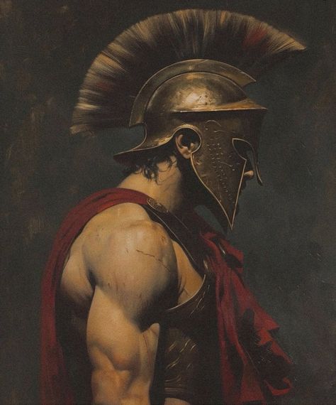 Pax Romana, Greek Paintings, Roman Soldier, Roman Statue, Greek Warrior, Rennaissance Art, Greek Mythology Art, Roman Art, Tableau Art