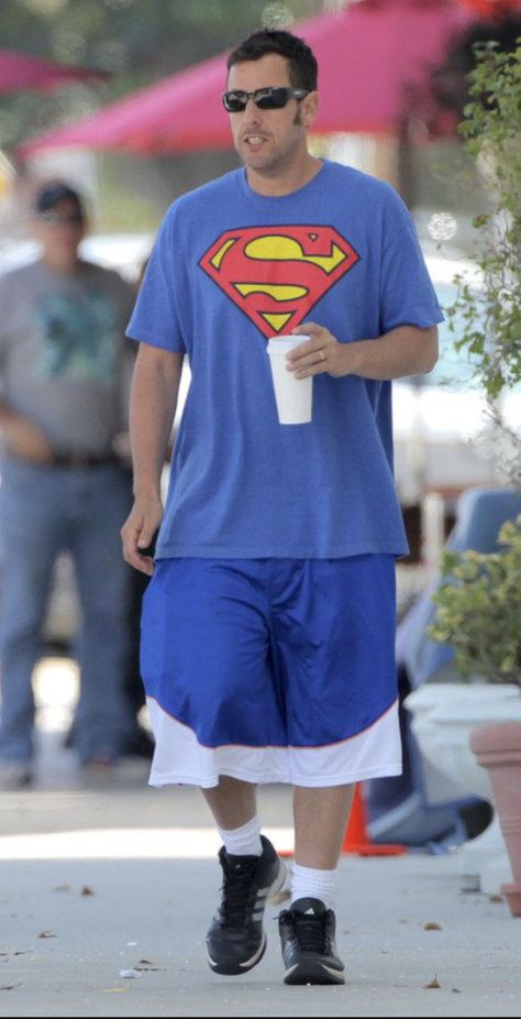 Adam Sandler 2000s, Adam Sandler Paparazzi Pics, Adam Sandler Clothes, Adam Slander Outfits, Adam Sandler Street Style, Adam Sandler Icons, Adam Sandler Pfp, Adam Sandler Birthday Party Theme, Adam Sandler Halloween Costumes