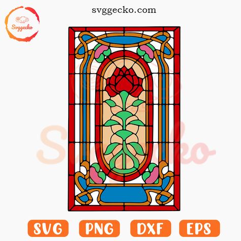 Cricut 3, Png Cricut, Stained Glass Window, Stained Glass Windows, Gecko, Glass Window, Print Images, Online Printing, Stranger Things