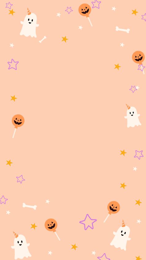 Spooky season halloween wallpaper/background for intsagram or other social media sites! Follow for more designs like this :) #halloween #spookyszn #candy #ghost Happy Halloween Instagram Story, Halloween Ghost Background, Fall Instagram Story Background, Halloween Templates Instagram, Halloween Insta Story, Fall Instagram Stories, Spooky Template, Spooky Aesthetic Wallpaper, Instagram Story Template Background