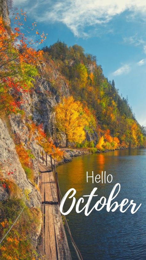 It’s October, Happy October Images, Hello Fall Wallpapers, Hello October Wallpapers, October New Month, Welcome October Images, Hello October Images, Holidays In September, October Images