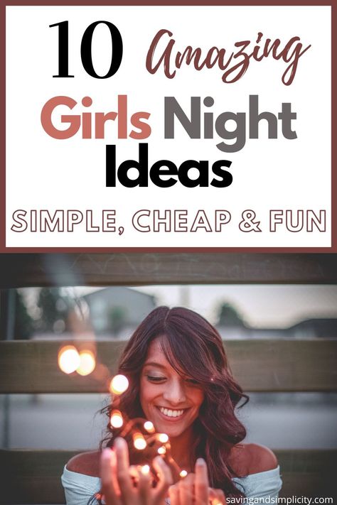 Fun Girls Night Ideas, Fun Crafts For Girls, Girls Night Out Games, Girls Night Ideas, Girls Night Dinner, Girls Night Games, Women Party Ideas, Ladies Night Party, Girls Night Crafts