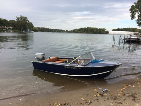 14’ Starcraft Falcon Runabout Boat, Outboard Boat Motors, Boat Restoration, Make A Boat, Outboard Boats, Wooden Boat Building, Ski Boats, Boat Projects, Old Boats