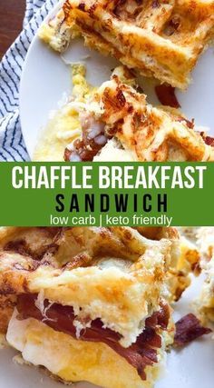 Chaffle Breakfast, Low Carb Chaffle, Cheap Keto, Keto Chaffle, Vanilla Wafer, Eating Keto, Breakfast Sandwich Recipes, Sandwich Bar, Baking Powder Uses