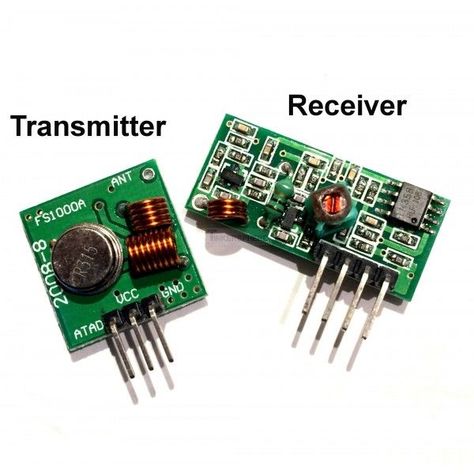 Arduino Remote Control, Diy Arduino, Computer Projects, Electrical Circuit Diagram, Electronic Circuit Design, Electronics Basics, Diy Tech, Wireless Transmitter, Pi Projects