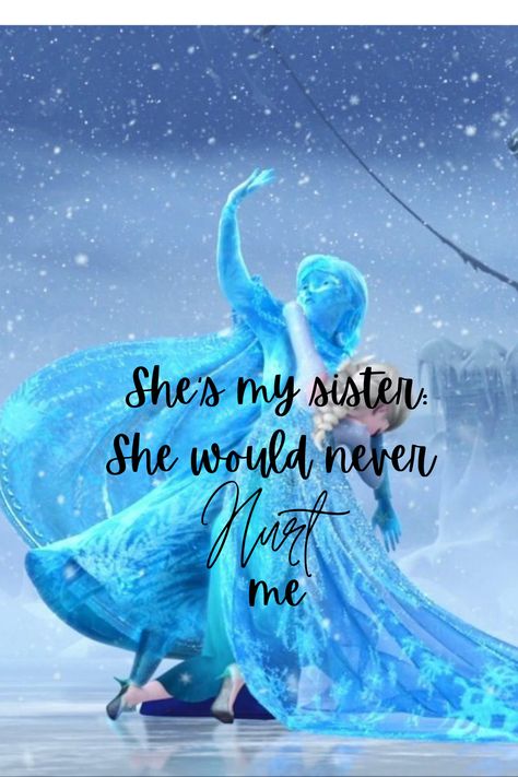 Sister Wallpaper Aesthetic, Frozen Sister Quotes, Disney Poems, Elsa Quotes, Moon And Star Quotes, Sister Wallpaper, Cute Disney Quotes, Love Your Sister, Sister Love Quotes