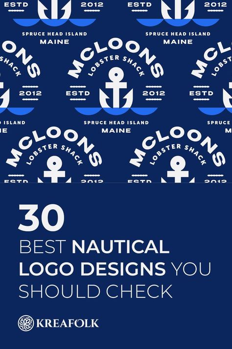 The sea, once it casts its spell, holds one in its net of wonder forever. Check out some of the best nautical logo design ideas to inspire your projects! Boat Logo Design Ideas, Sea Logo Design Ideas, Nautical Logo Design, Nautical Branding, Nautical Typography, Nautical Graphic Design, Nautical Illustration, Boat Logo, Nautical Logo