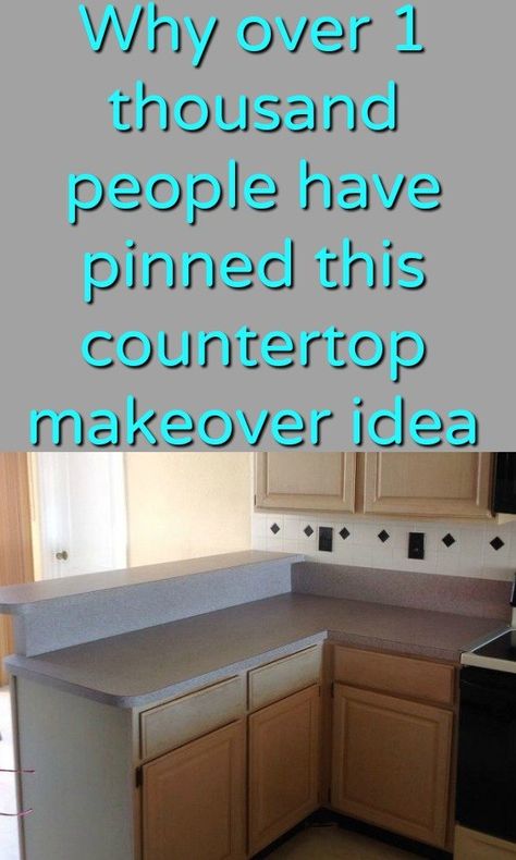 You won't believe she did this on such a tight budget! Cheap Countertop, Countertop Update, Resurface Countertops, Countertop Accessories, Countertop Makeover, Easy Home Improvement Projects, Cheap Countertops, Easy Home Improvement, Laminate Countertops