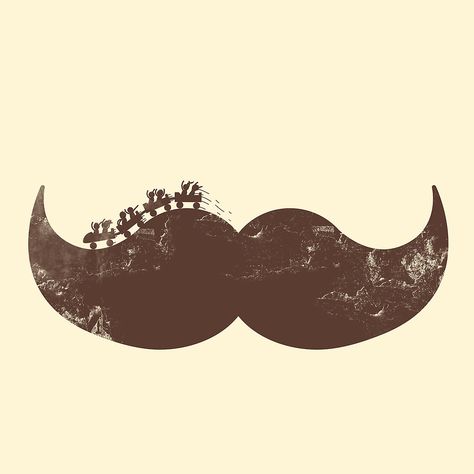 Mustache Wallpaper, Mustache Art, Indie Art, Quirky Art, Moustaches, Beard No Mustache, Artsy Fartsy, Wall Tapestry, Art Work