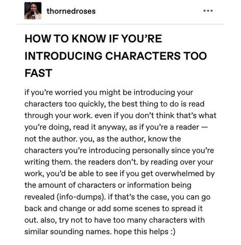 Introducing Characters, Personality Ideas, Writing Inspiration Tips, Writing Plot, James Dashner, Story Writing Prompts, Writing Things, Writing Dialogue Prompts, Creative Writing Tips