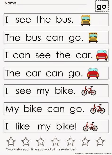 Even while kids are still working on letter identification, I love to get them involved in building and reading simple sentences.     ... Learn To Read Kindergarten Worksheets, Sight Words Sentences Kindergarten, Reading Sight Words Worksheets, Reading For Kindergarten Worksheets, Reading Worksheets For Kindergarten, Addition Worksheets Kindergarten, Writing Worksheets Kindergarten, Sight Words Worksheets, Sight Word Fluency