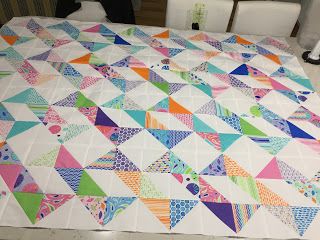 A few weeks ago, I started March OMG (One Monthly Goal) using MSQC Ribbon Dance pattern. When I started to put the blocks together, it was moving along great. After a few blocks, I was challenged with the… Ribbon Dance Quilt Pattern, Dance Pattern, Ribbon Dance, Monthly Goal, Triangle Quilts, Pieced Quilts, Half Square Triangle Quilts, Half Square Triangle, Triangle Quilt